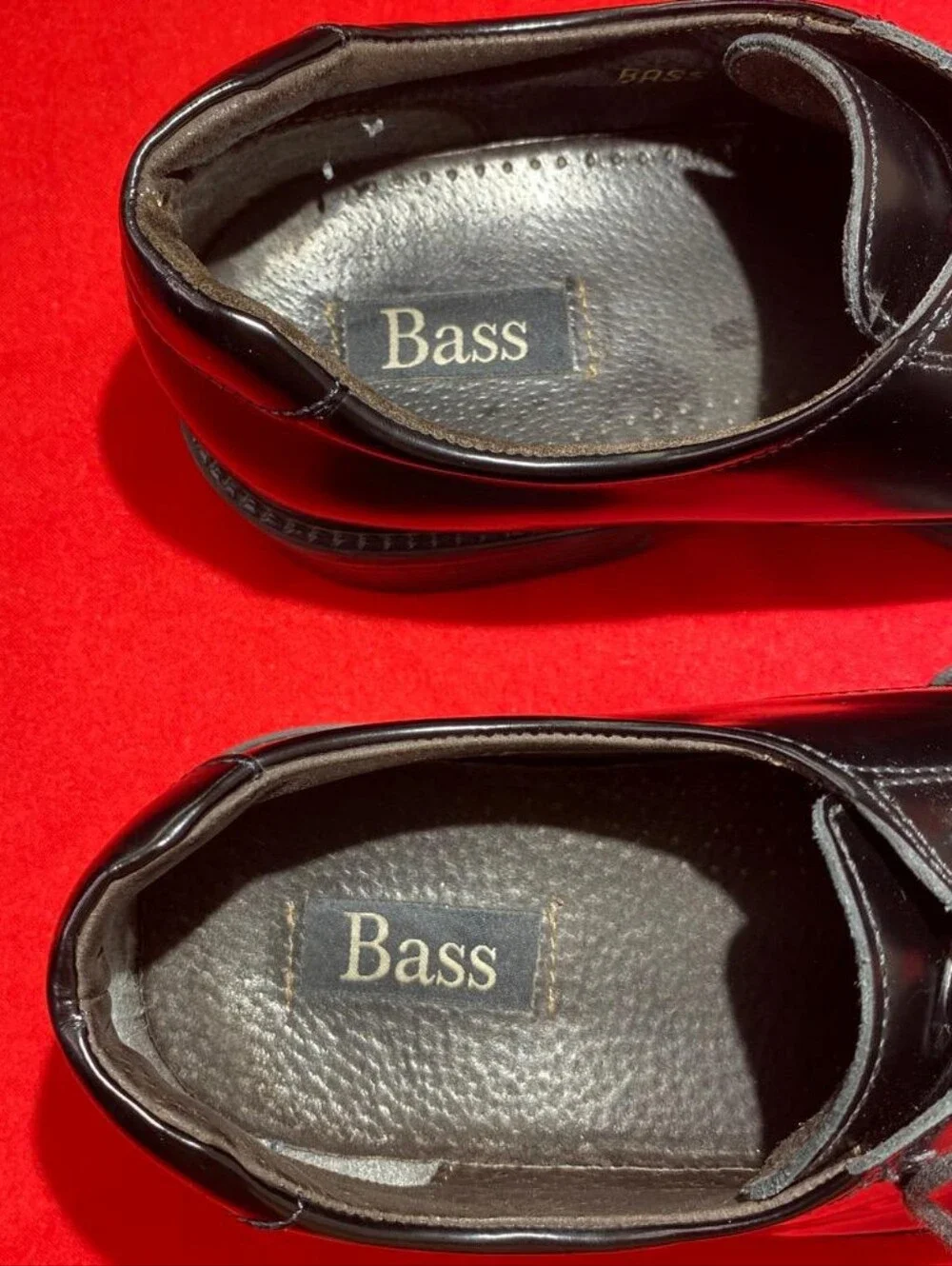 : G.H. Bass Men's Black Leather Square Toe Oxford Dress Shoes Size 10